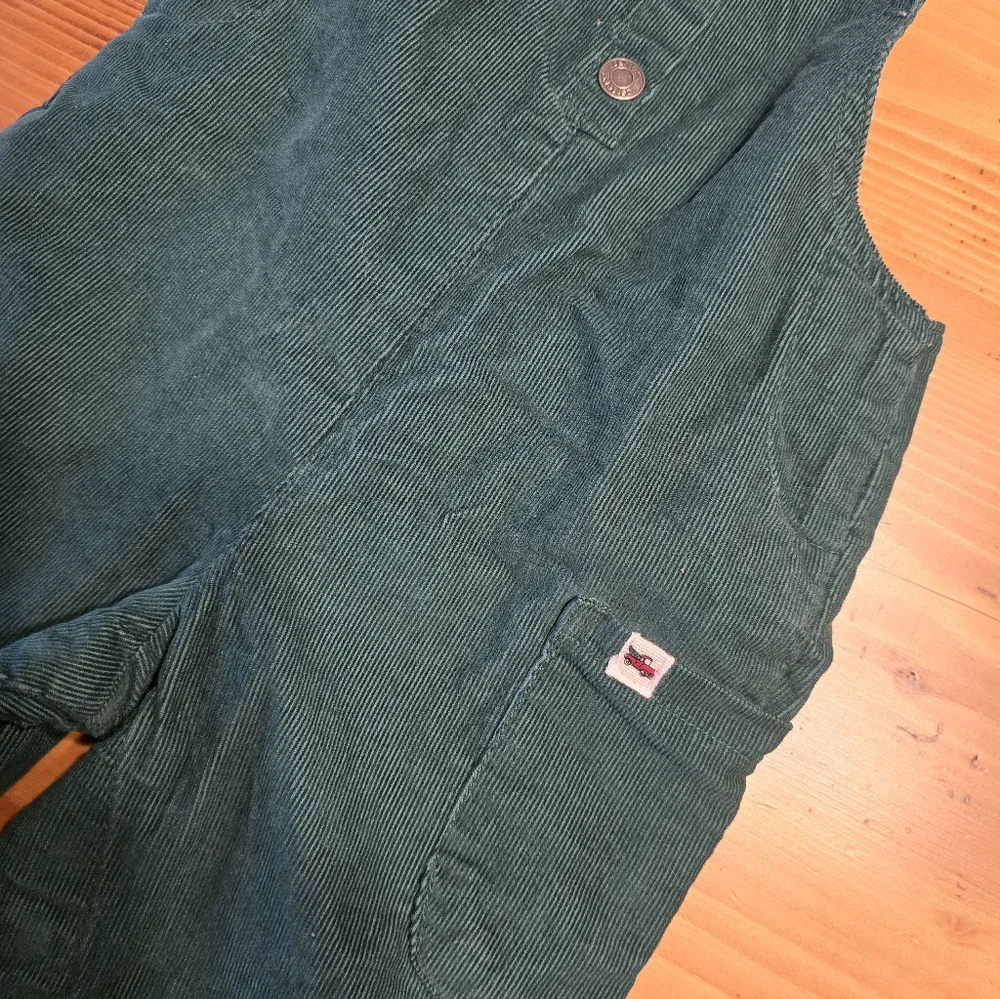 Carters Baby Holiday Thermal Tee & Corduroy Overalls